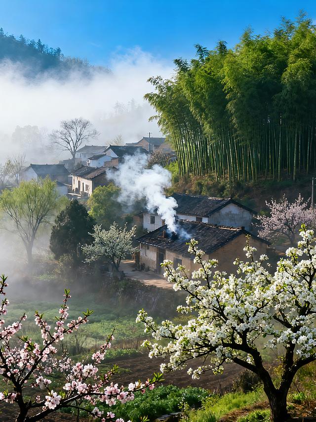 置身在城市里的繁华景象，抛不下乡村里的自然风光