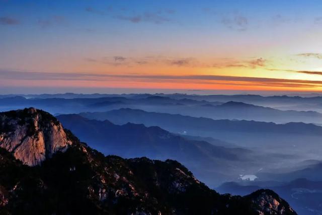 冬阳煦照 泰山磅礴