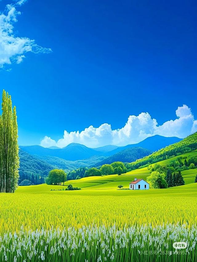 青山绿水风光旖旎