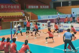 十五运会气排球（女子中年组）预赛举行 陕西队折戟小组赛图片