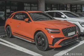 新车 | 中型SUV，捷尼赛思GV70 Magma实车曝光，普通版32.98万元起图片