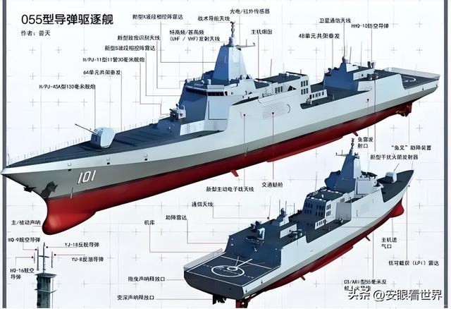 055系列将止步于此？中国第14艘055大驱下水，未来还会接着造吗？