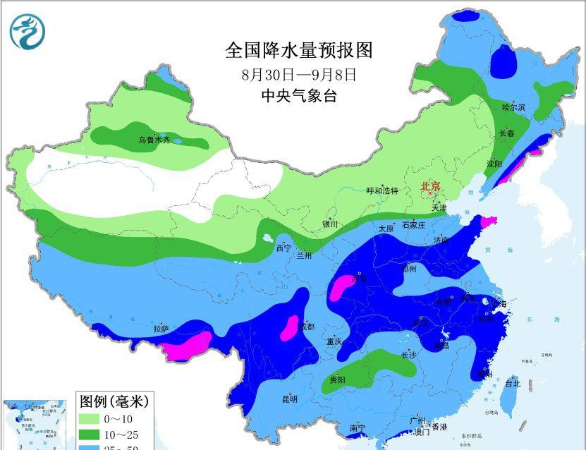 拉萨8月31号天气预报(8月30日—9月8日,全国多地降雨频发,各地降水似乎没停) 拉萨8月31号天气预报(8月30日—9月8日,全国多地降雨频发,各地降水似乎没停)