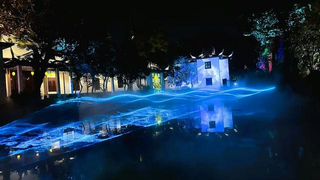 打卡朱家角光影秀,在课植园开启一场奇幻之旅