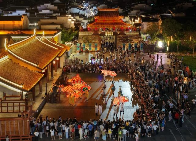接棒八月！九月徽州古城鱼灯巡游日程发布