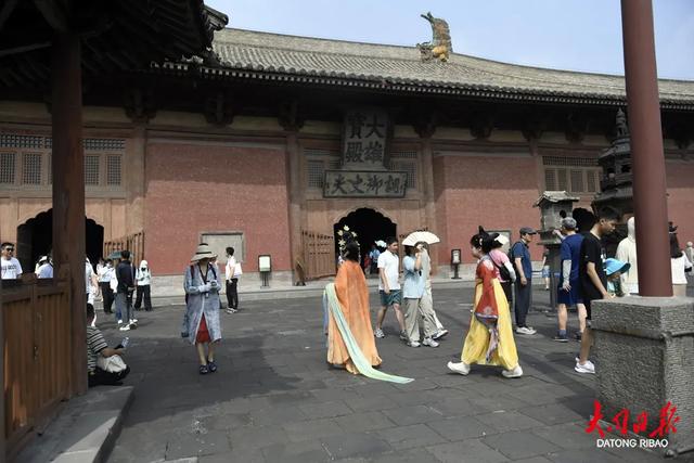 大同三大文化地标迎客流高峰,文创产品成“新宠”~