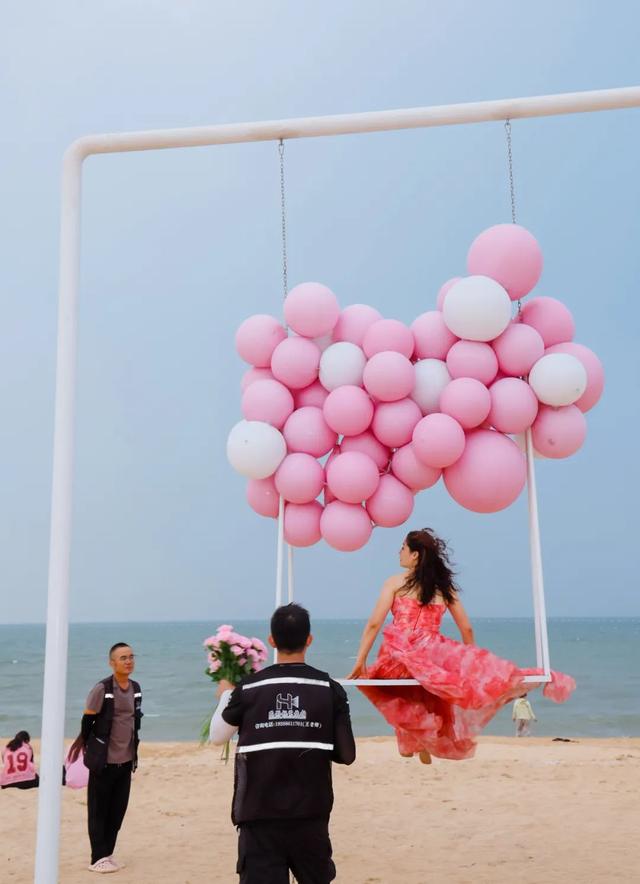 浪漫氛围感拉满！海龙湾上新！很多人去拍了！