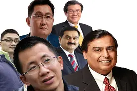 2025年4月，福布斯亚洲富豪榜TOP50，中国34人占比65%图片