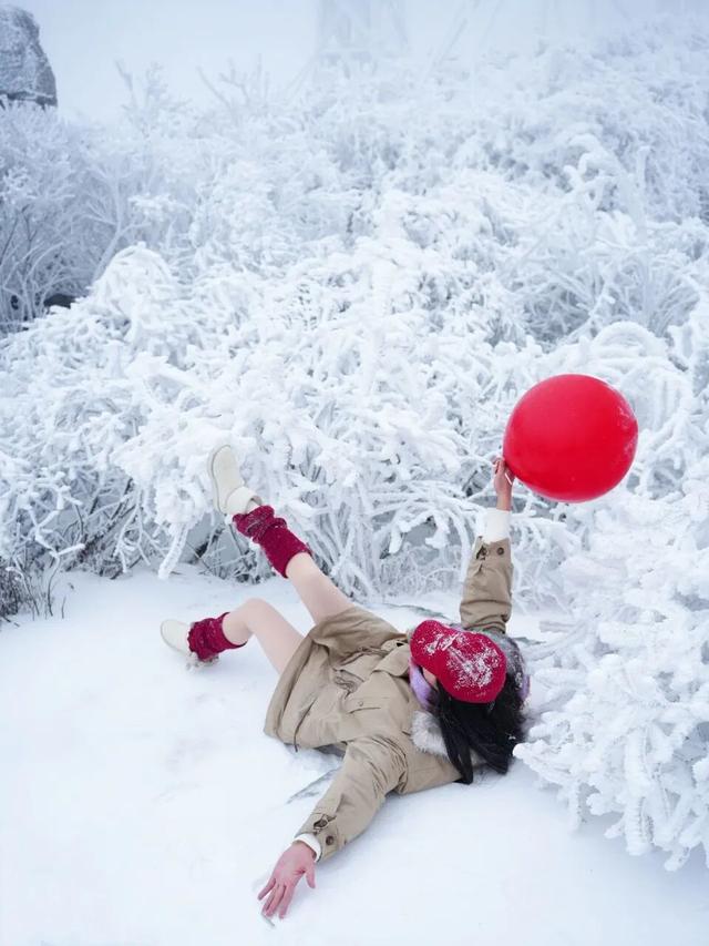 超多网红已打卡！本周末，冲进光雾山的冰雪童话世界