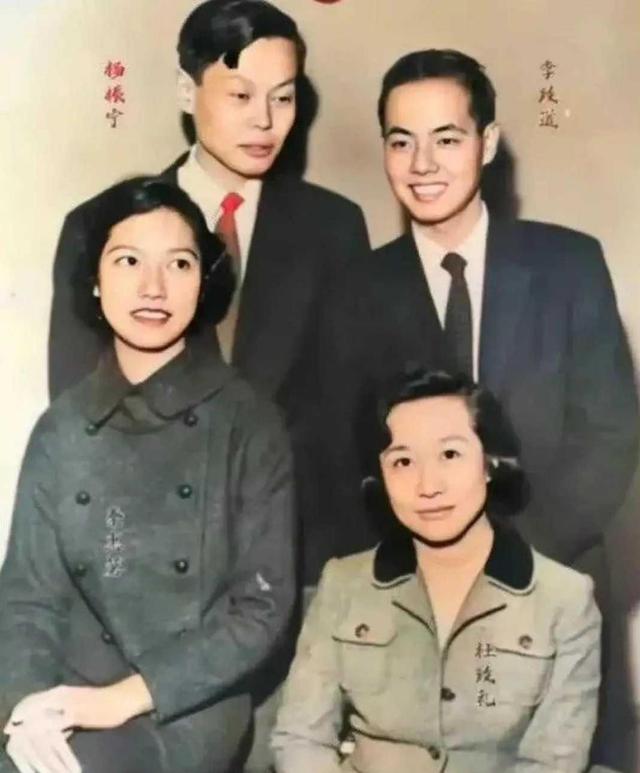 18年，杨振宁儿女从美国来看望父亲与翁帆，一家人在三峡其乐融融