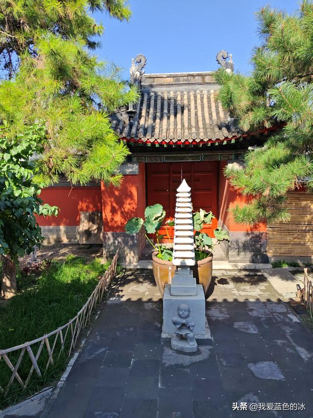看着保定高高的大慈阁，怕爬山的我最后一咬牙也就登上来了