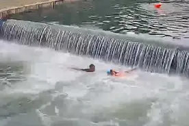 小伙跳进漩涡救人后默默离开，许昌女子寻找救命恩人图片