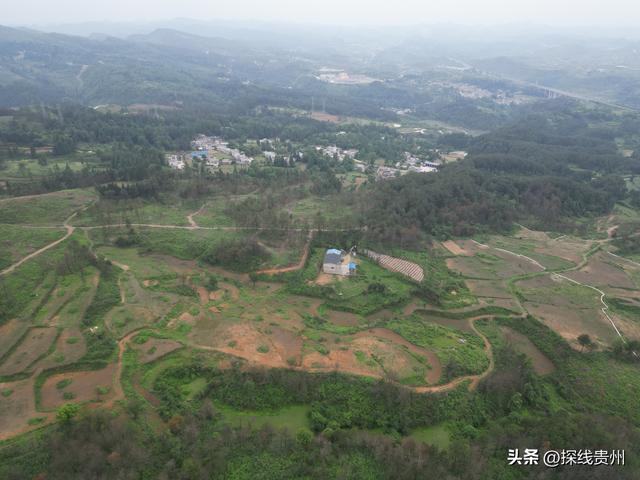 环城贵阳花溪苗王坡越野大环线之青岩段达夯翁拢“冈仁波齐”风景