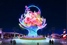 青岛西海岸新区金沙滩啤酒城园区氛围情况图片