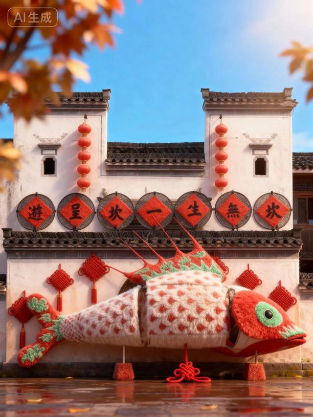 降温暴击🐻‍❄️！给黄山地标加毛茸茸滤镜，软到想 rua～| 皖美冬日