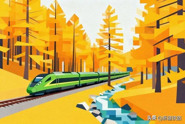 我的铁路风景｜坐上火车去捡拾新疆秋天里的光