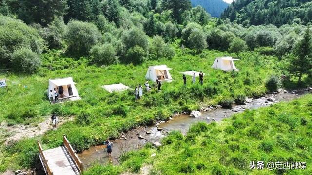 漳县北沟寺露营基地：假期里 20℃的“清凉乐园”