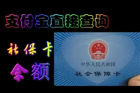 社保卡余额可以用手机支付宝直接查询，简单实用！图片