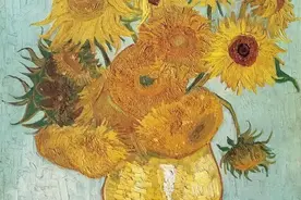 梵高名画《向日葵》，再遭泼汤！图片