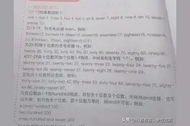 英语语法中的数词和量词很有学问图片