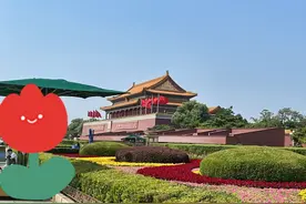 参观天安门城楼图片