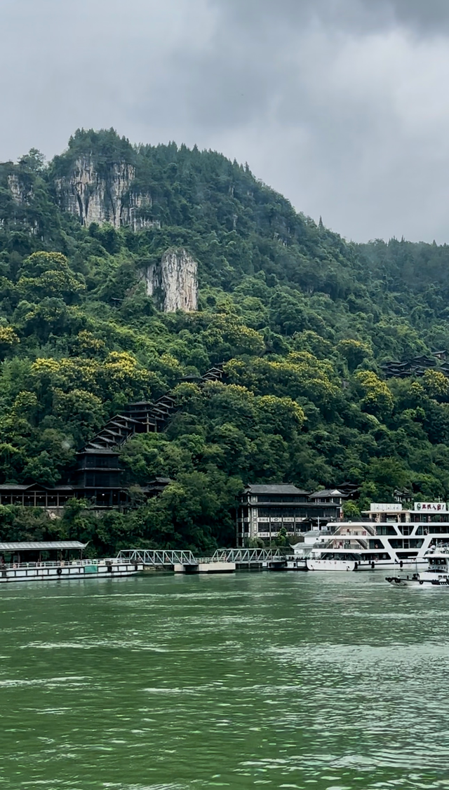 “水涨船高”具像化了！踩线首日网络达人与中外客商共赏两坝一峡