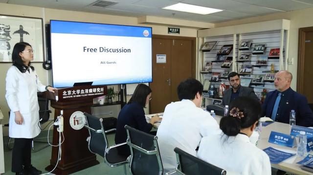 Michael R. Bishop教授、Edmund K. Waller教授参访北京大学血液病