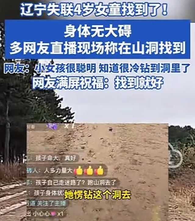 辽宁女孩找到不满24小时，恶心的一幕出现了，爸爸亲自发声辟谣！