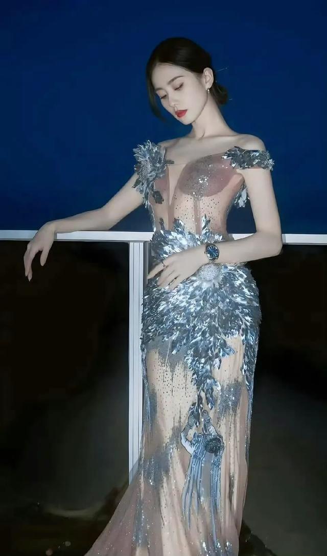 刘诗诗透视裙有点大胆