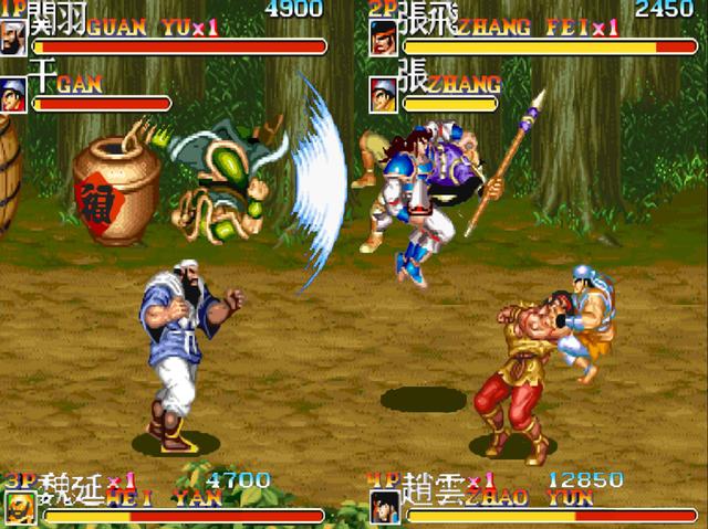 游戏厅菜鸟必抢的角色，抢到之后相当于多条命