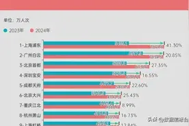 重磅：2024年机场吞吐量百强城市出炉！图片