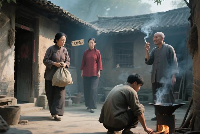 学打铁时撞见师姐洗澡,相亲那天师娘拽住我:你师姐差哪儿了?