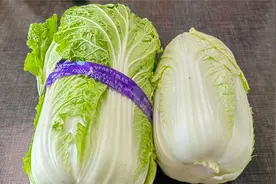买白菜，要认清“绿色”和“白色”，差别很大，弄懂再买不会错图片