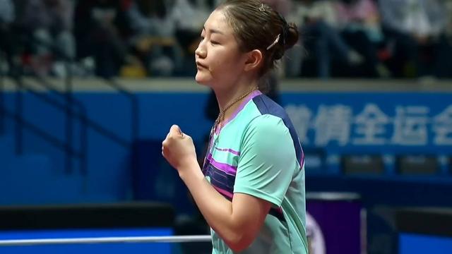 全运会乒乓球！陈梦4-1夺铜，王曼昱4-2卫冕女单冠军，孙颖莎银牌