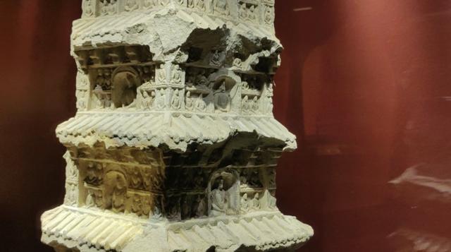 它在国内古塔中占有很重要的地位——河北张家口蔚州博物馆千佛塔