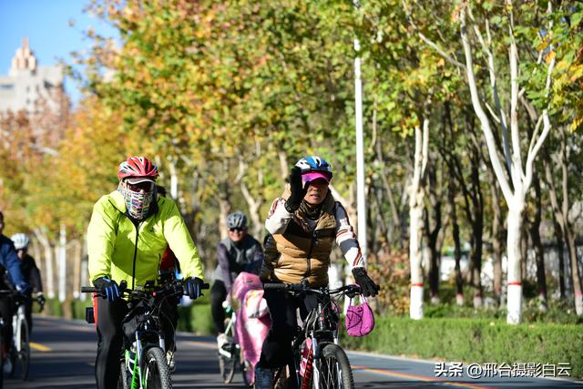 信都区总工会：七里河绿道上的骑行狂欢