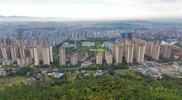 冬日垫江美出圈！青山环绕，宜居感直接拉满