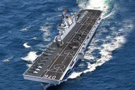 美国智库又“震惊”了：中国076建造速度喜人，将改变世界格局图片