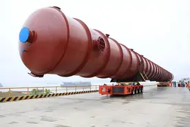 SMPT平板运输车：1152个轮子，可载重5万吨，中国制造只租不卖图片