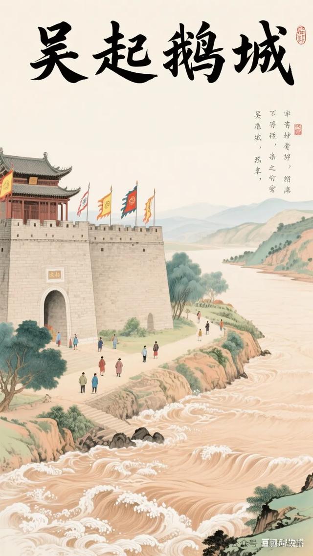 明代延津十六景之AI复原图