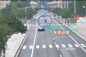 南充一外卖小哥骑车走“S”线，交警一查吓了一跳！图片