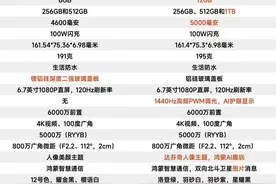 相差200元，华为Nova12和华为Nova13对比，差距比想象中更大图片