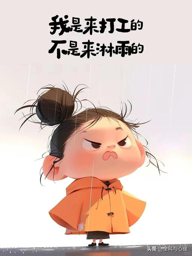 “下雨天幽默搞笑的句子”