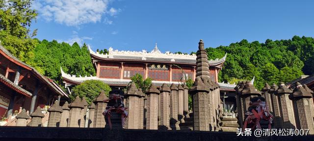 探寻宁远大将军岳钟琪诗里的金堂三学寺