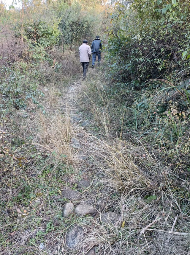 红七军走过的路：从全州龙水桥渡到全州镇大喜塘与枫木山走过的路