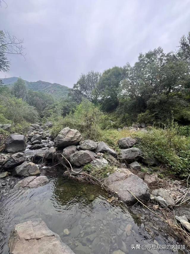 在邹平上回村可以攀爬摩诃峰，但俺没爬，俺买了农家菜打了山泉水