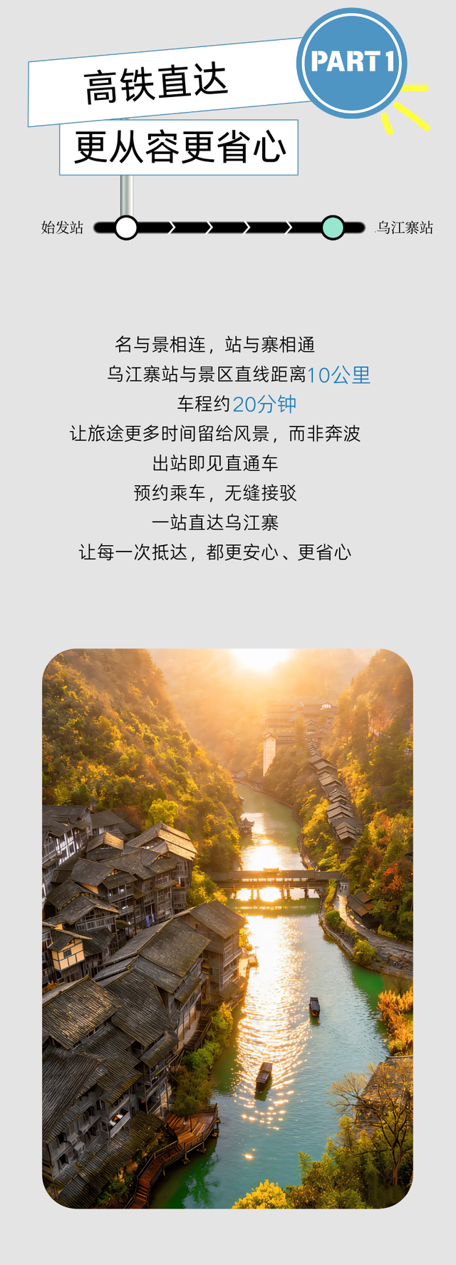 你好，乌江寨站！4条专属旅游线路攻略逛遍黔北