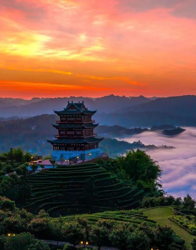 雨季来龙华吧！随手拍都是水墨风大片，住帐篷看仙境太美了ฅ՞••՞ฅ