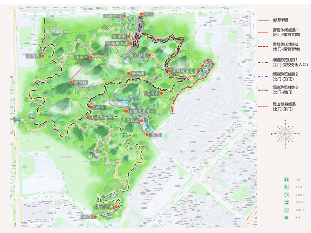 春日踏青何处寻？来龙城公园邂逅“城市生灵自然径”