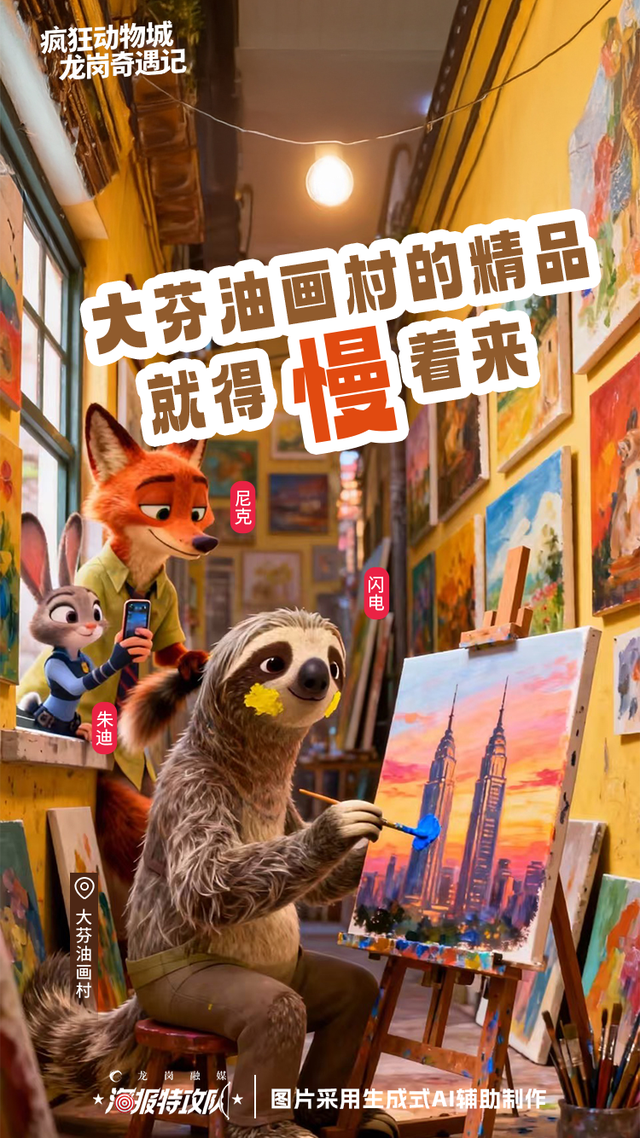 “疯狂动物城”来到龙岗！100%萌趣打卡地图藏不住啦